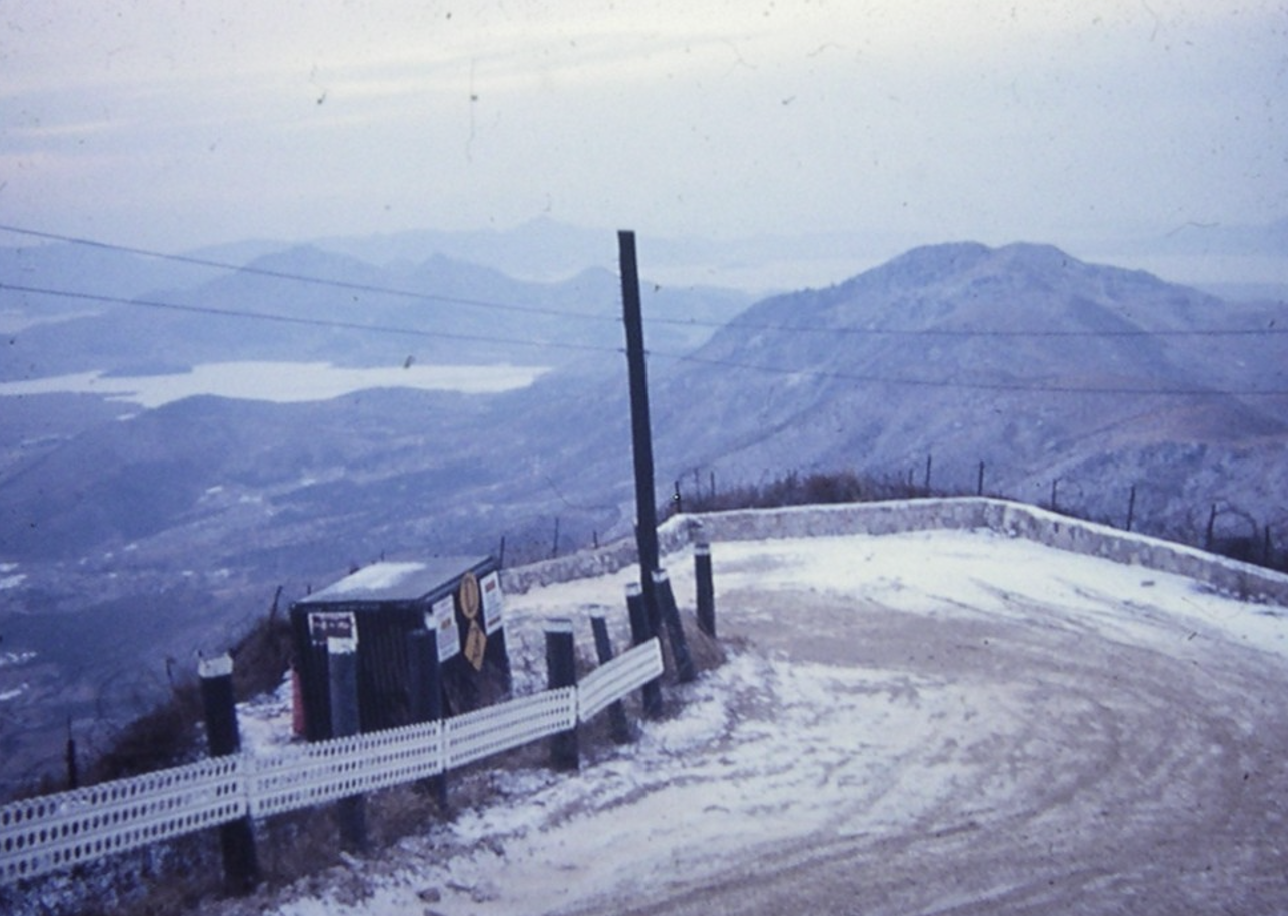 Treacherous around topside after ice storm