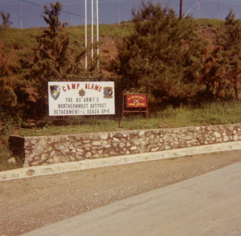 Camp Alamo Entrance - June 1971